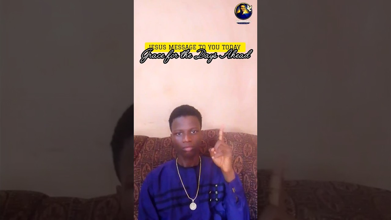 Jesus Message To You Today. 