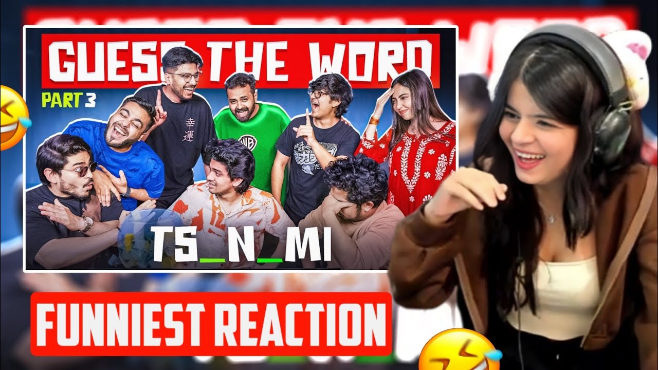 Krutika Reaction On🤣*GUESS THE WORD* Part 3💥Epic Content
