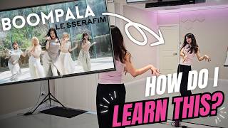 How I Learn BOOMPALA - LE SSERAFIM for making TUTORIAL videos (My Real Process) | Ria DanceFit
