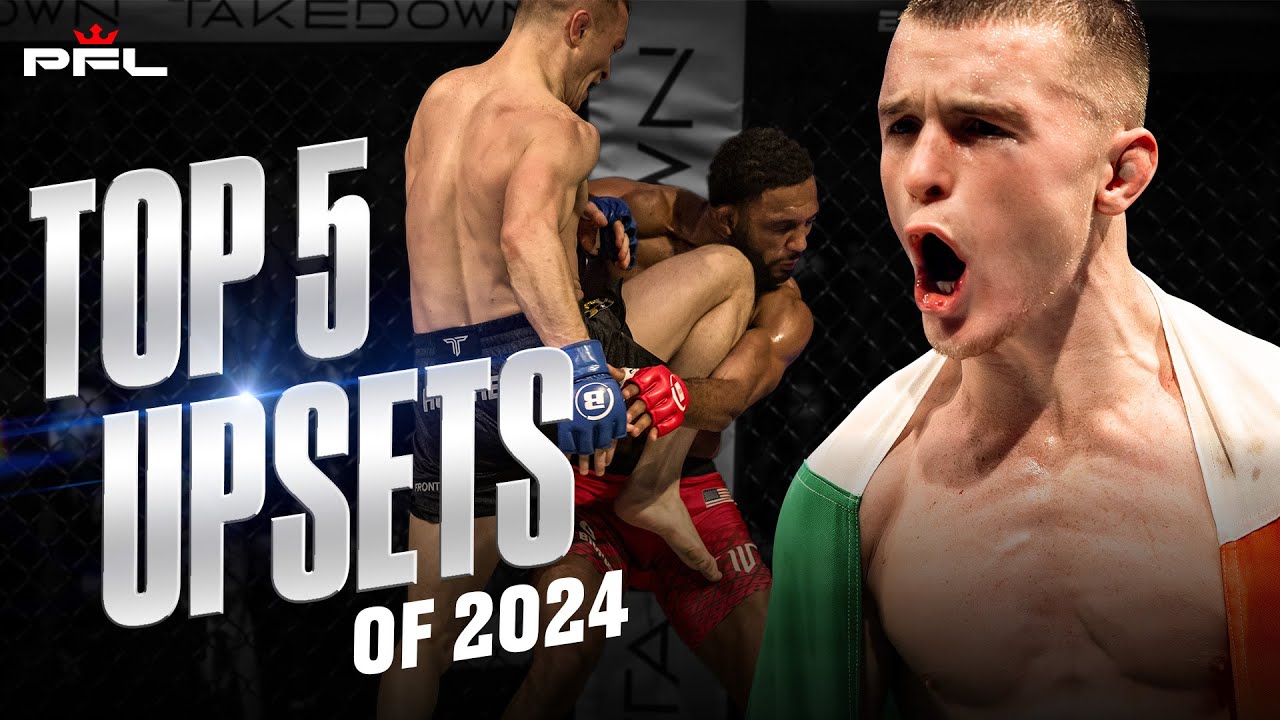 PFL Top 5 Upsets of 2024 | Professional Fighters League - YouTube