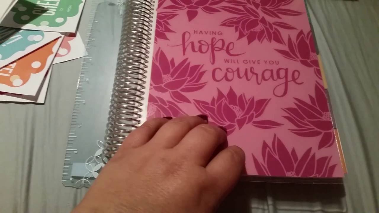 Erin Condren Life Planner Unboxing - YouTube
