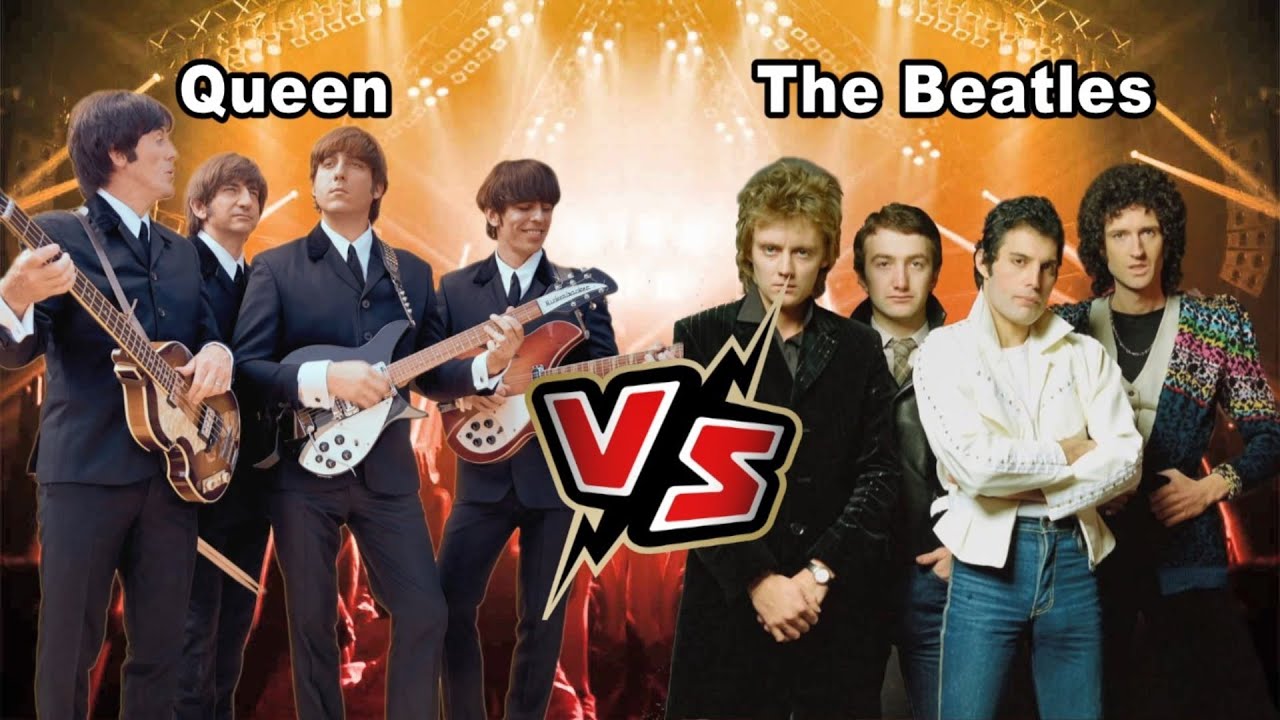 Queen vs The Beatles💪 - YouTube