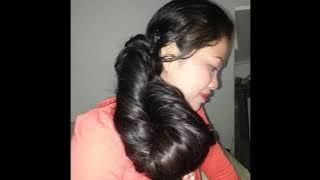 My long hair buns (I'm Bezoet)