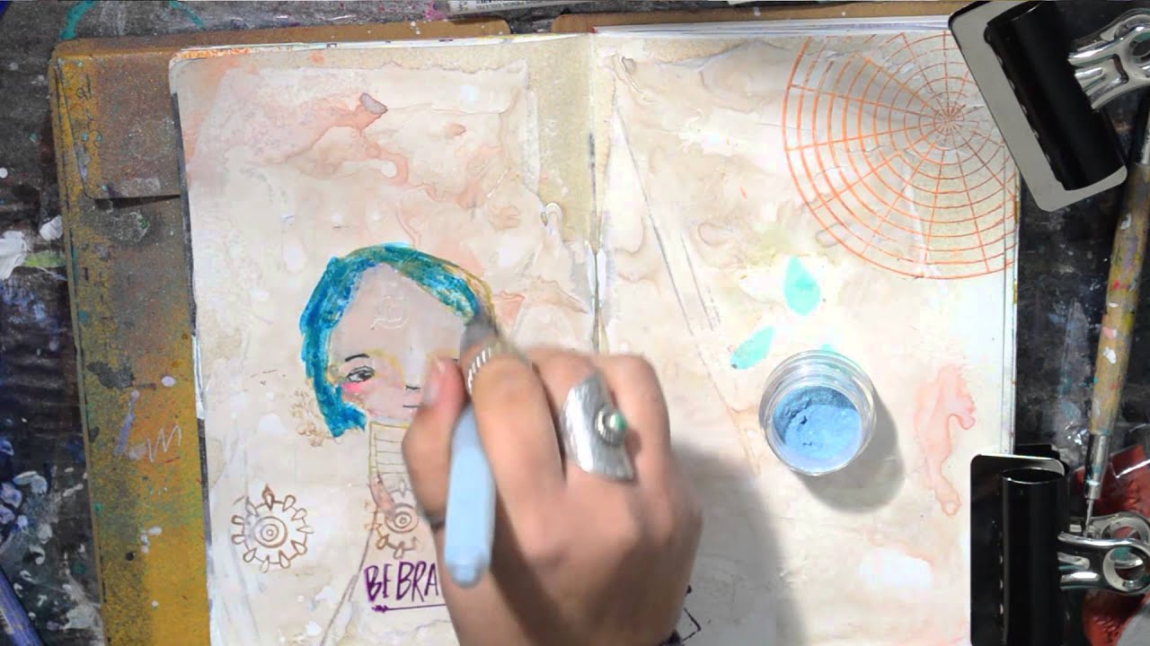 Art Journaling In Motion - «Today, I...» 