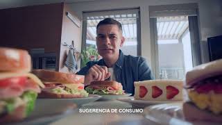 La fiesta es en casa. Haz Sándwich.