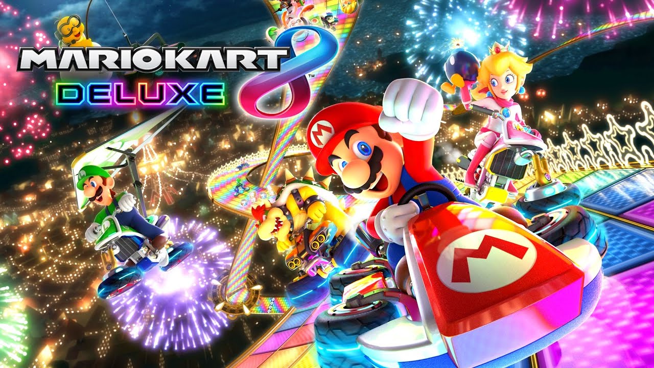 First Time Ever Playing Mario Kart 8 Deluxe!! (Nintendo Switch