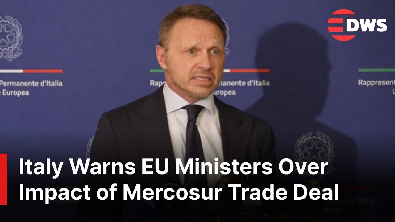 WATCH: Mercosur Deal Faces Pushback as Italy’s Agriculture Minister Confronts EU Counterparts | AC1E