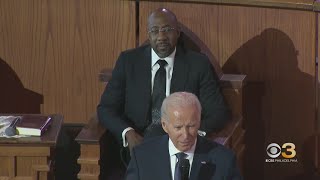 Biden touches on voting rights in sermon celebrating MLK