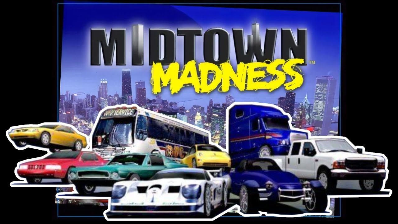 Midtown Madness - All Races Pro- Complete Long Gameplay - 4K - Mustang GT Fav Car.