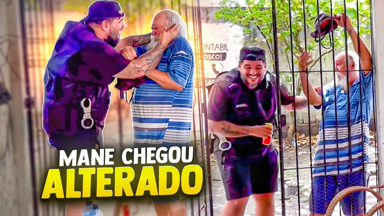 MANETIKIN CHEGOU BEBADO E DANDO PIPOCO E LUIZ DO SOM CORREU | MANETIKIN
