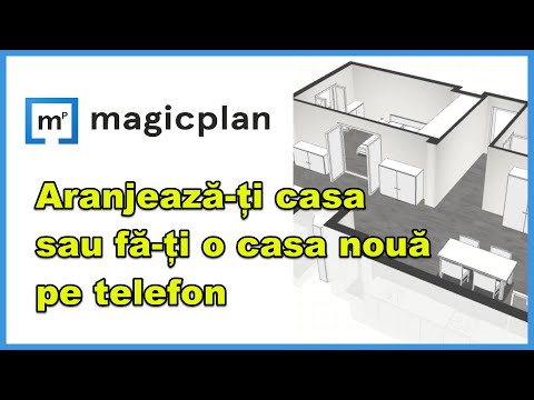 Magicplan aplicatie de proiectare si planificare pe telefon Android si iOS