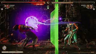 Mortal Kombat 1 - SIndel AI 60 Seconds of Hairballs Glitch