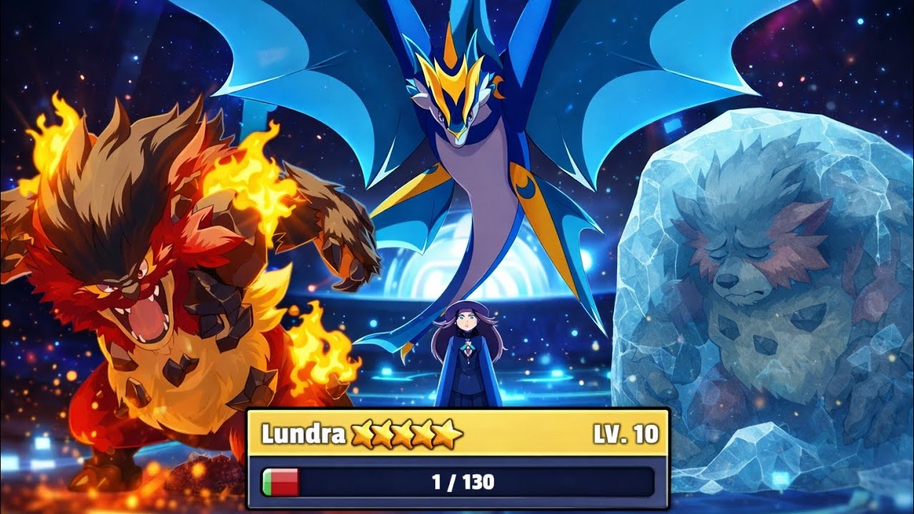 Lundra 1 HP Clutch 🥶 | Monster Masters Gameplay