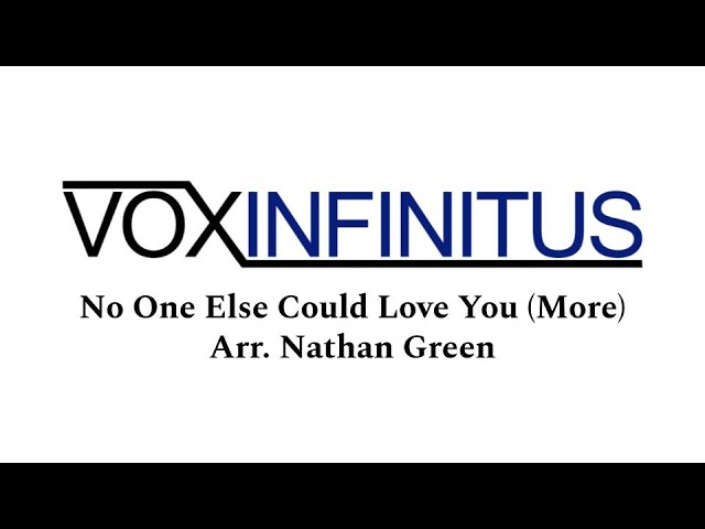 No One Else Could Love You (More) Tag - Vox Infinitus