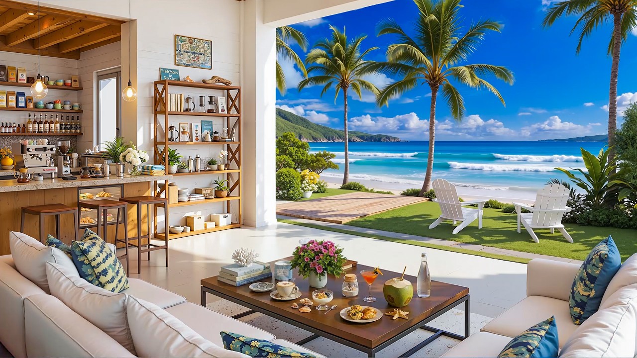 Watch Summer Beach Lounge with Elegant Bossa Nova Music - Soft Jazz & Soothing Ocean Waves for Great Moods on YouTube Watch Summer Beach Lounge with Elegant Bossa Nova Music - Soft Jazz & Soothing Ocean Waves for Great Moods on YouTube