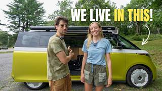 Electric Van Living In The VW ID. Buzz