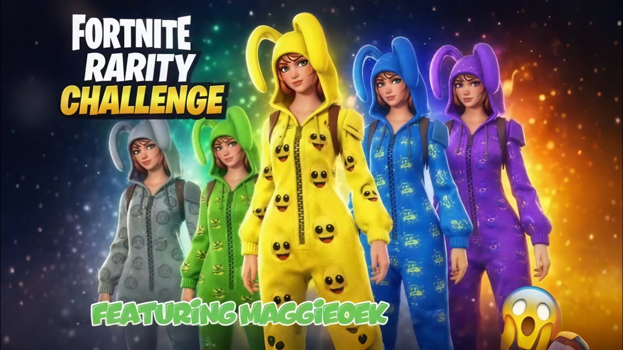 Fortnite Rairty Fortnite Rarity Challenge (CHOATIC) | W/ @MaggieoEk - YouTube