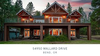 54950 Mallard Drive - riverfront luxury real estate in Bend, Oregon