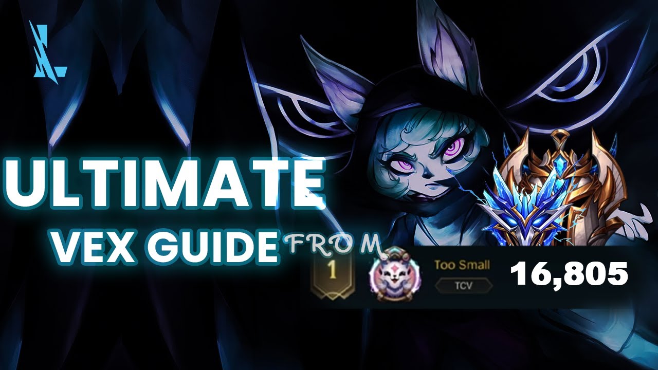 InDepth Vex Guide By TOP 1 VEX Wild Rift Builds & Combos & Secrets