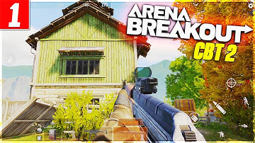 ARENA BREAKOUT FIRST GAMEPLAY | ANDROID CBT 2 | ULTRA REALISTIC GRAPHICS 😱