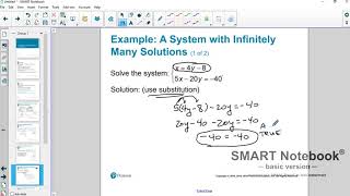 Section 8 1 Part 2 Inconsistent and Dependent Systems and Applications