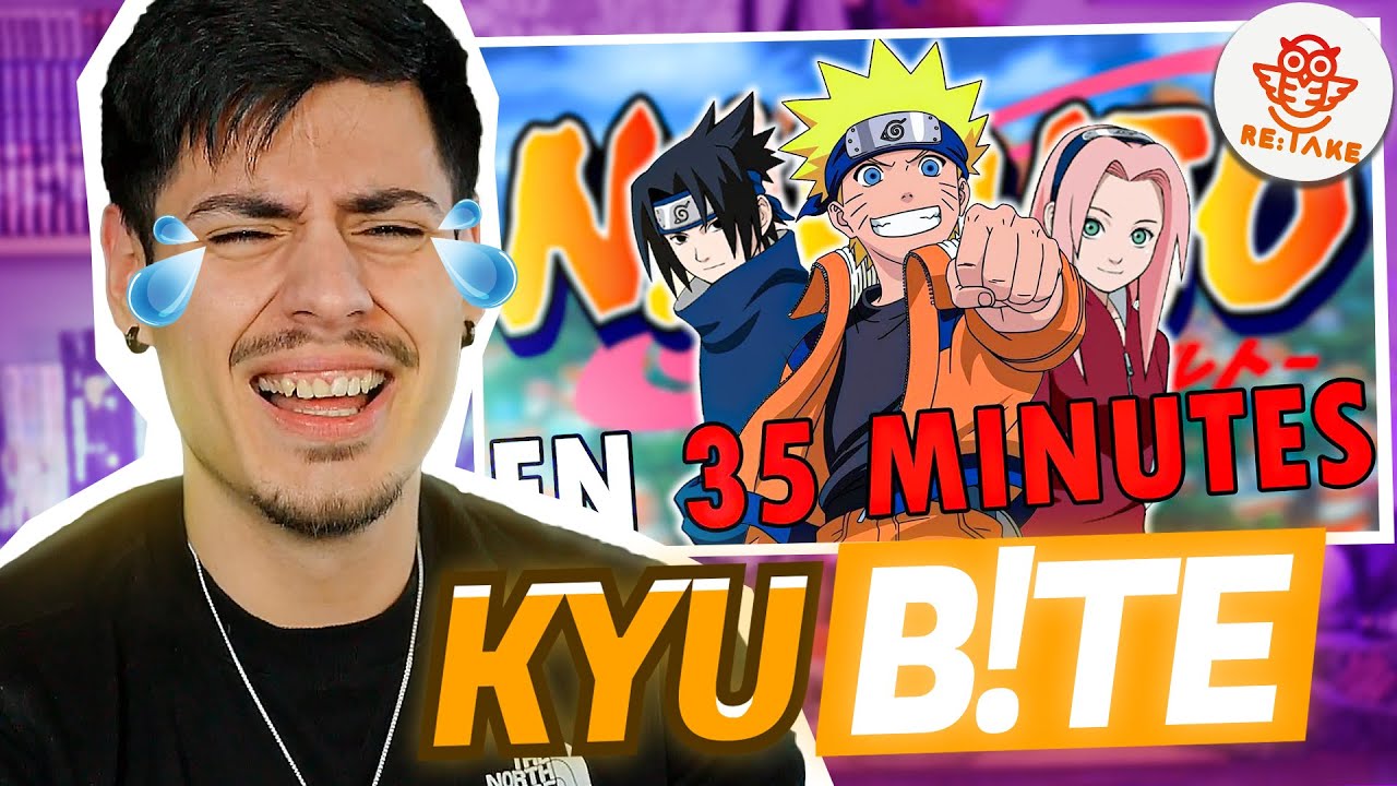 Je RÉAGIS à NARUTO en 35MIN de RE:TAKE !