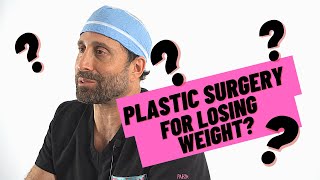 Plastic Surgery vs. Weight Loss Surgery | 1 minute with Dr. Miami