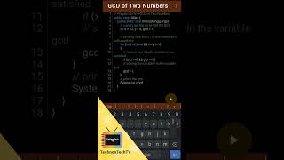 Famous Java Program to Find GCD of two Numbers | Java Program asked in interviews #shorts #java #coding Wealth