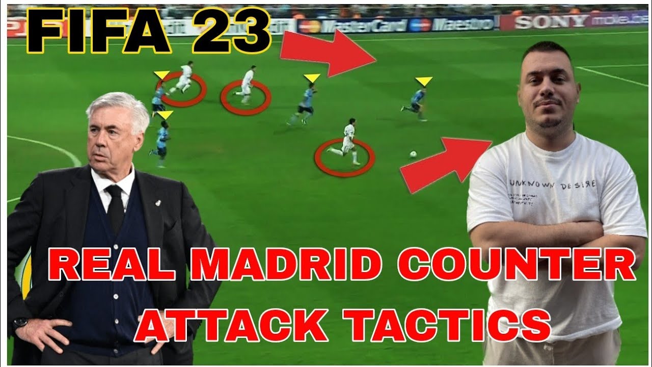 REAL MADRID ( ANCELOTTI TACTICS) - BEST FORMATION & PLAYER INSTRUCTIONS! FIFA 23