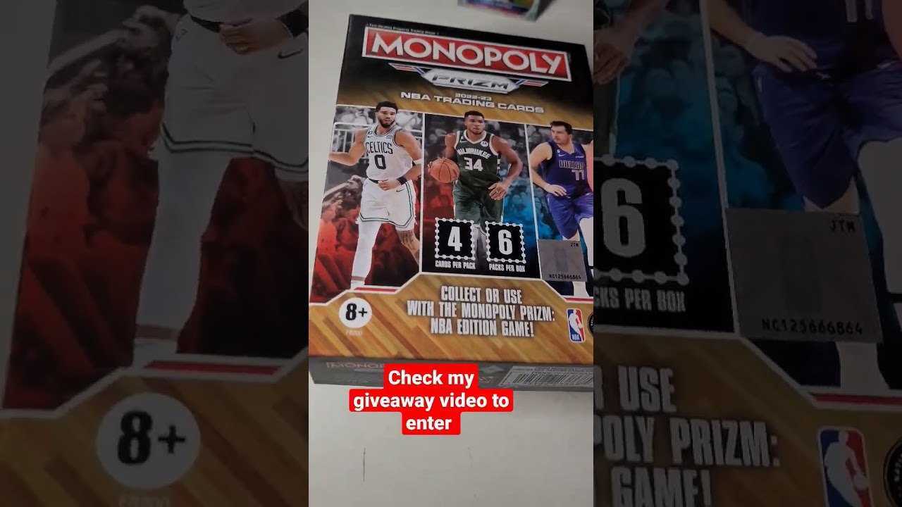 🏀 Free Prizm Monopoly Booster Box!