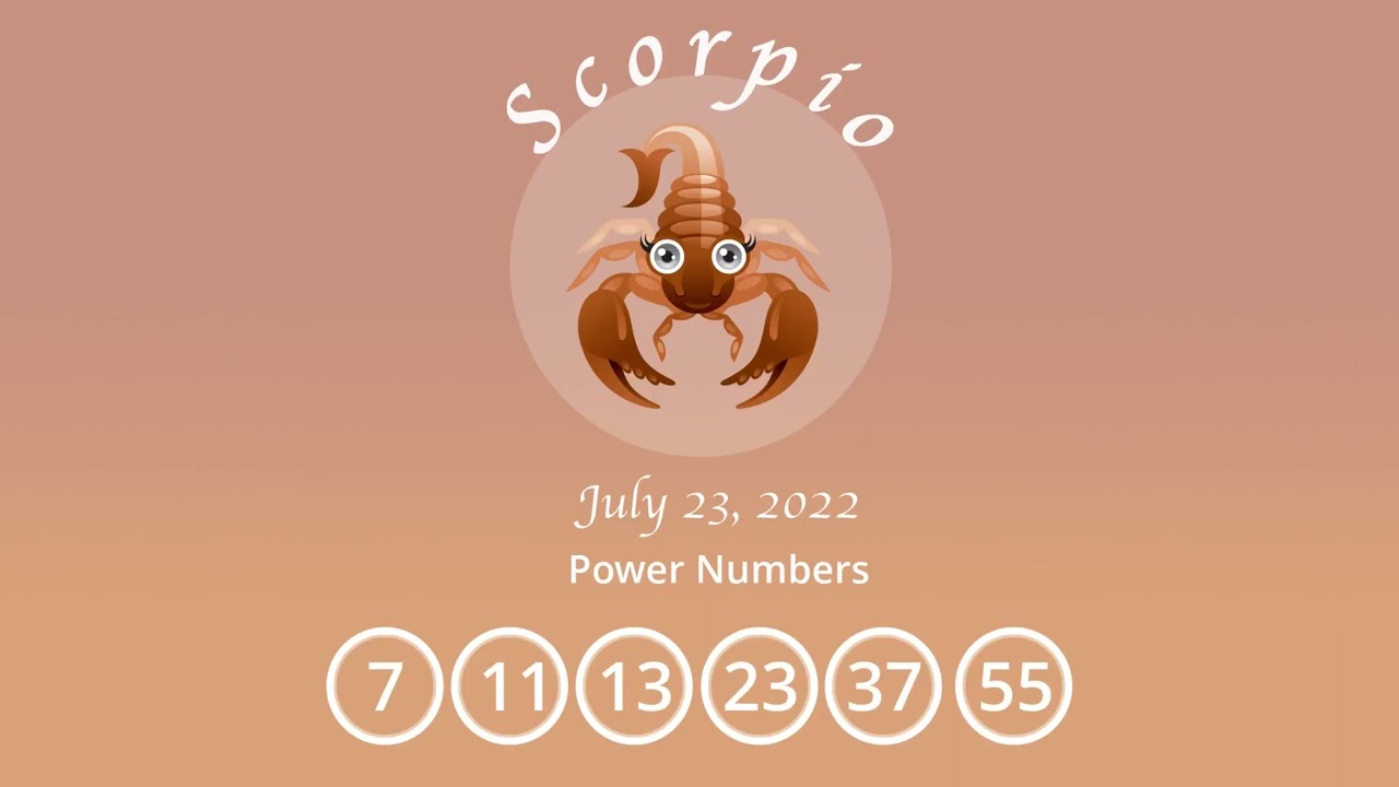 Scorpio horoscope for July 23, 2022