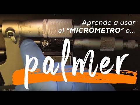 PALMER o micrómetro 📏📐 👉 micrometro como se usa 🚘🔧