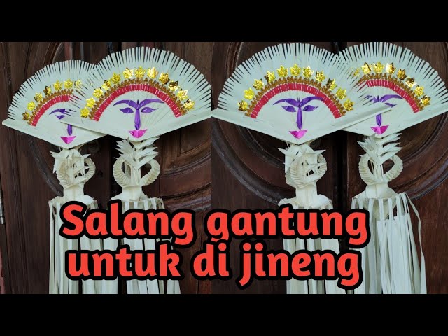 Membuat salang gantung untuk di jineng (lumbung padi) class=