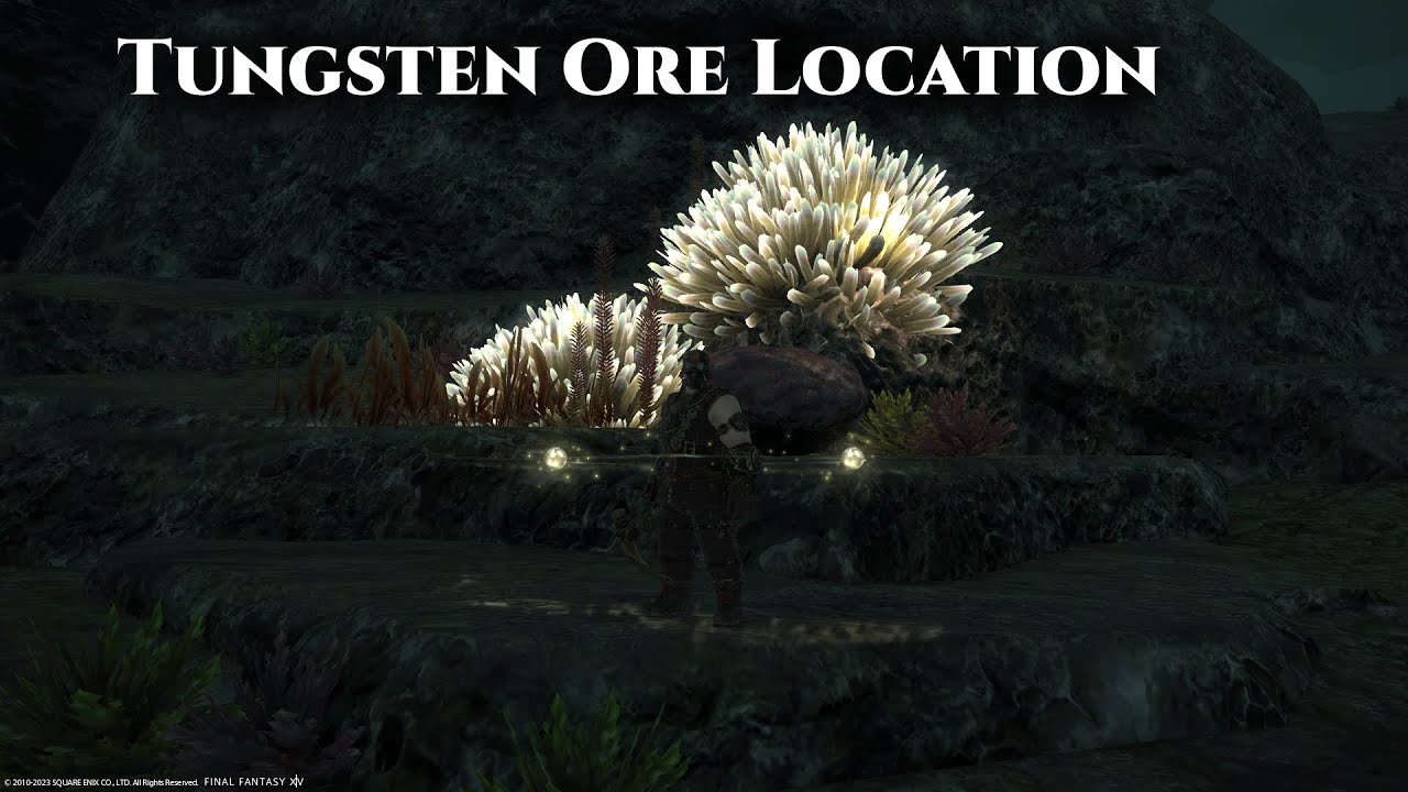 FFXIV Tungsten Ore Location YouTube