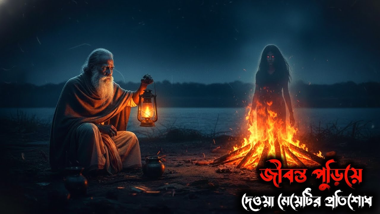 জীবন্ত পুড়িয়ে দেওয়া মেয়েটির প্রতিশোধ | Shmashan Konya | Bengali Horror