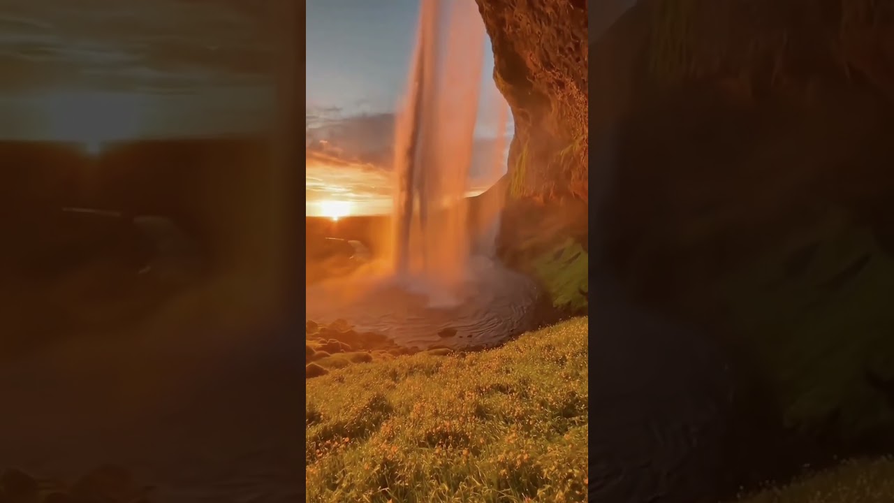 Seljalandsfoss Waterfall, Iceland — YouTube Short by Planet Earth — video poster