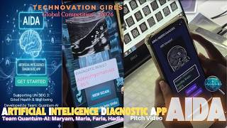 AIDA-Artificial Intelligence Diagnostic App | Team: Quantum-AI | Technovation Girls 2026 Pitch Video screenshot 3