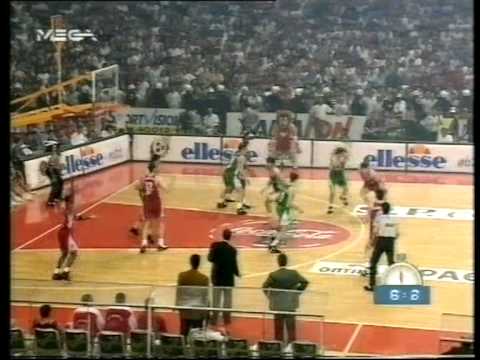 ΟΛΥΜΠΙΑΚΟΣ-ΠΑΟ 73-38 5oς ΤΕΛΙΚΟΣ 1996