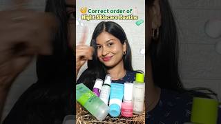 NIGHT TIME skincare routine CORRECT ORDER లో ఎలా Apply చెస్కోవాలి?#beautybybhavs #telugu #viralvideo