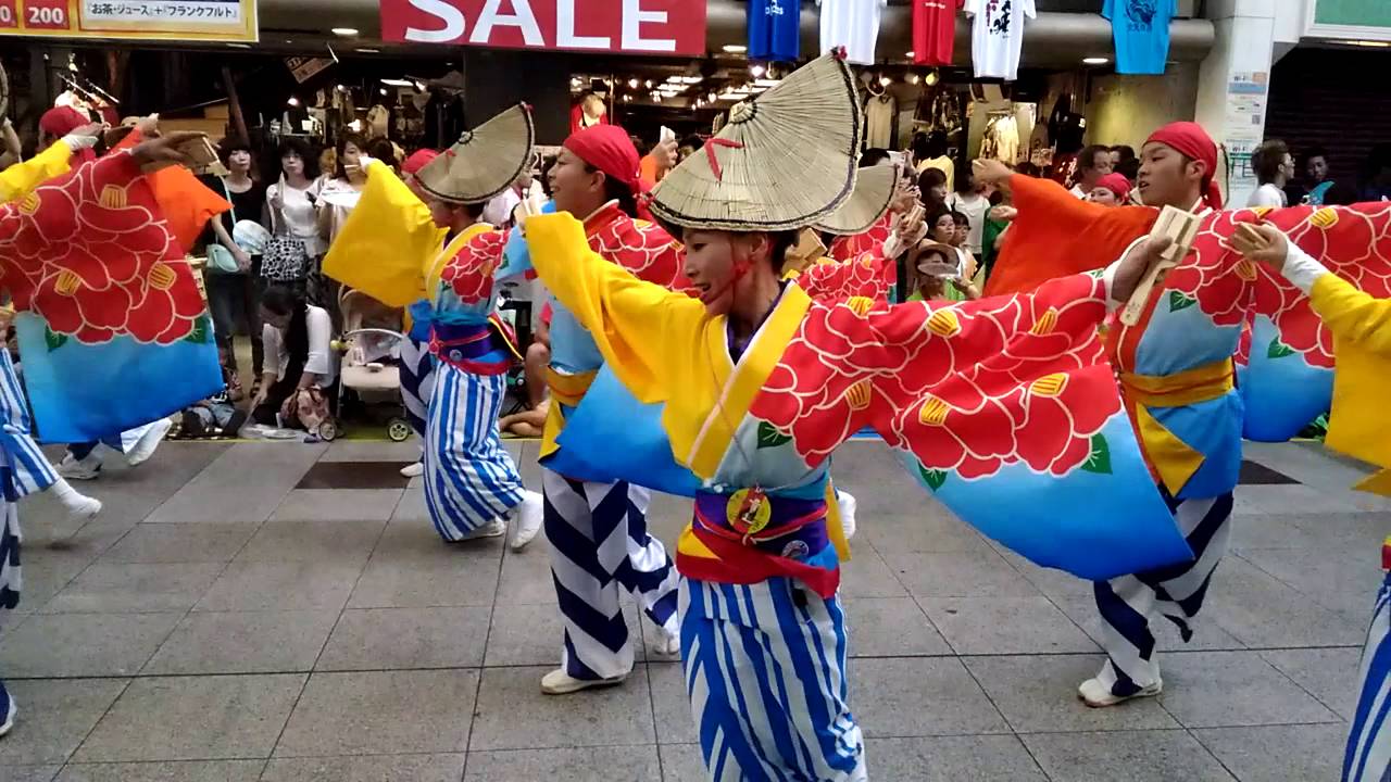よさこい祭り 高知夜來祭 いなん 16後夜祭銀賞 Youtube