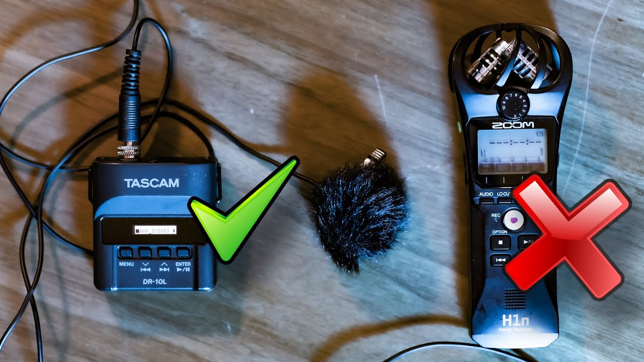Best mic for YouTube videos Tascam vs Zoom H1n vs Rode YouTube