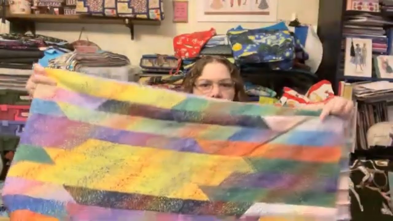 Episode 9: Quilt tops ready to make into a quilt sandwich - YouTube