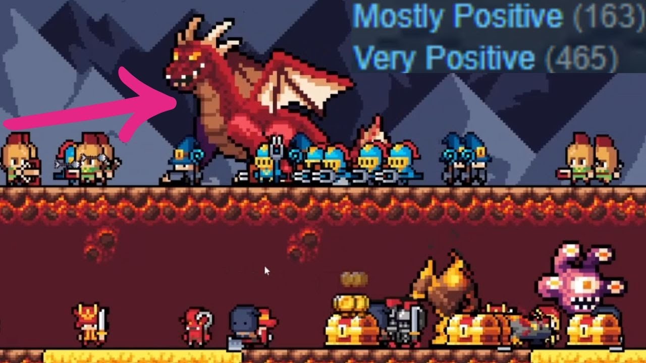 Только дракон сможет меня остановить! Погоди-ка, что? - Idle Pixel Fantasy