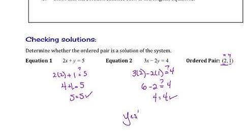 7.1 Linear and Nonlinear Systems of Eq Intro and Ex 1
