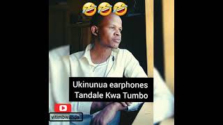UKINUNUA EARPHONES TANDALE KWA TUMBO 🤣