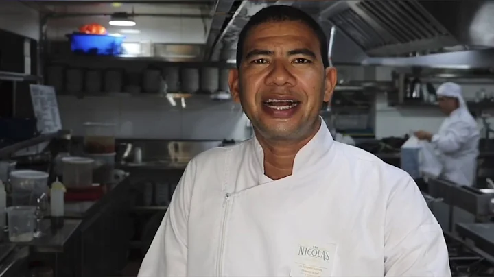 Cocina en casa con San Nicolas