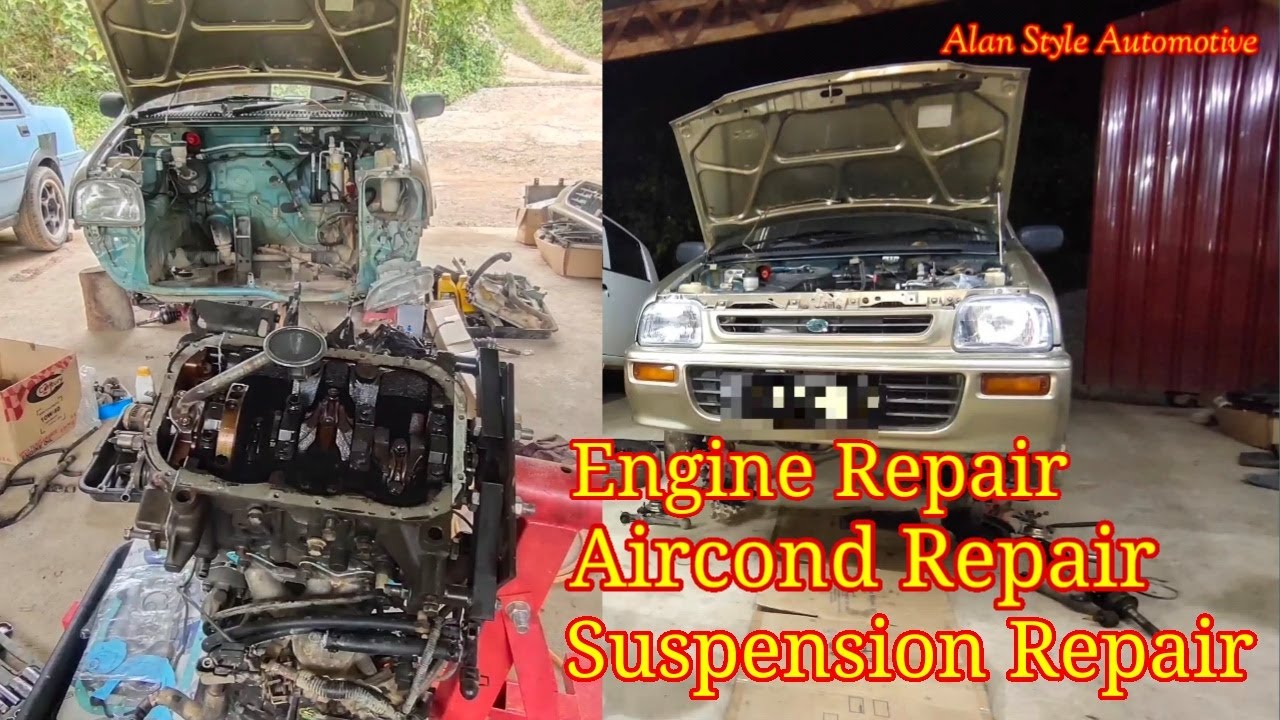 PROJECT KANCIL 850, ENGINE REPAIR/AIRCOND REPAIR/SUSPENSION REPAIR