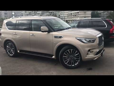 Видео: Infiniti представя основния фейслифт за QX80