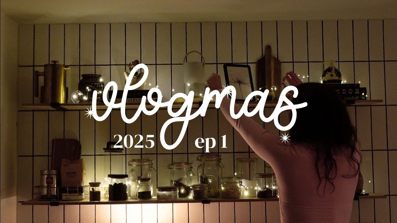 Адвент Крафта и немного декора | Vlogmas 2025, эпизод 1