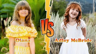 Diana VS Adley McBride Transformation 🌈 MiniToStar From Baby To 2025 Wealth